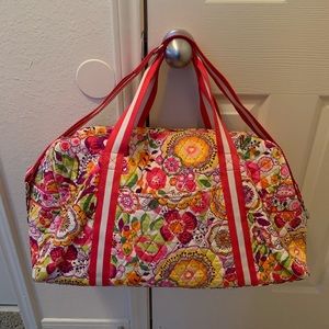 Vera Bradley medium floral duffel